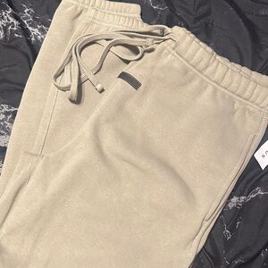 Fear of God Essentials Tan Sweatpants